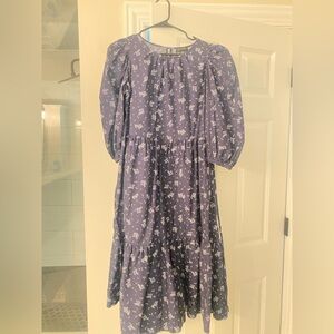 Summersalt Navy Floral Dress